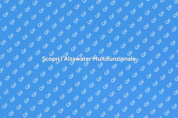 Alzawater: Soluzione Pratica e Innovativa