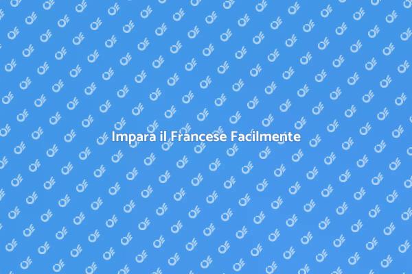 Inizia il Tuo Corso di Francese Oggi!
