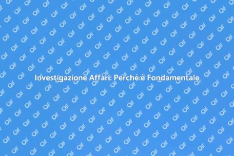 Investigazione Privata Commerciale