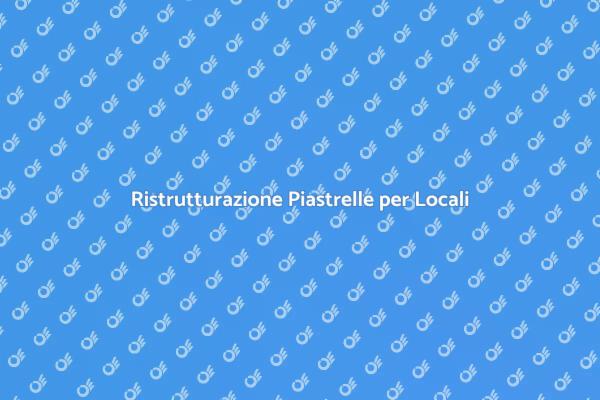 Ristruttura il Pavimento del Tuo Locale
