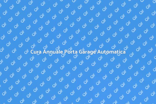 Manutenzione Porta Garage: Sicurezza e Comfort