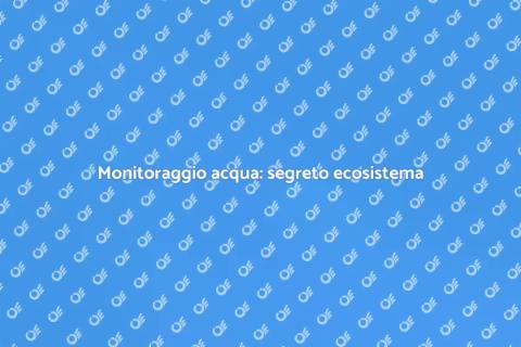 Monitoraggio acqua acquario essenziale