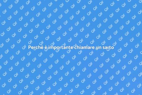 Chiamare un sarto: l'arte del tailoring