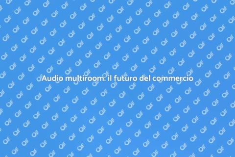 Sistema audio multiroom per il commercio