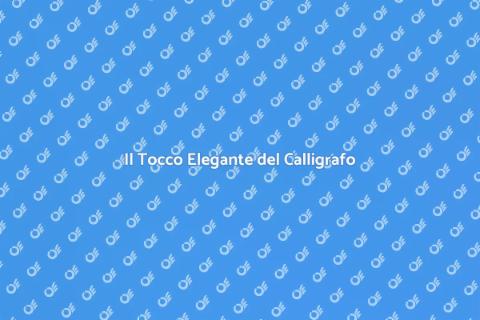 Assumere un Calligrafo per Eventi